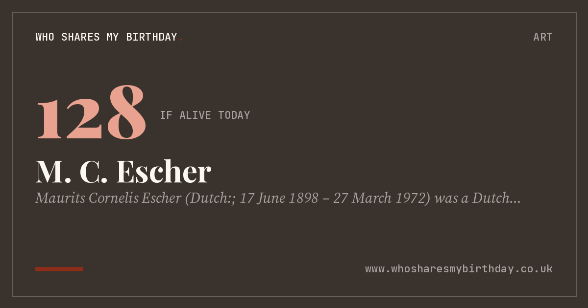 M. C. Escher