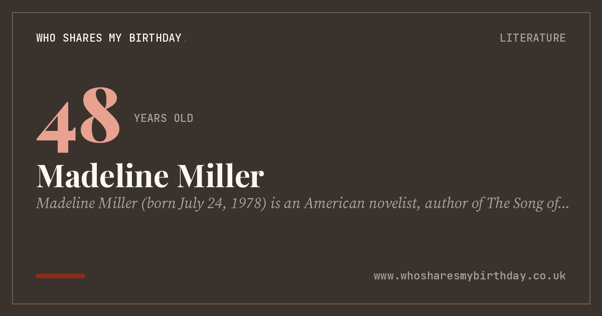 Madeline Miller