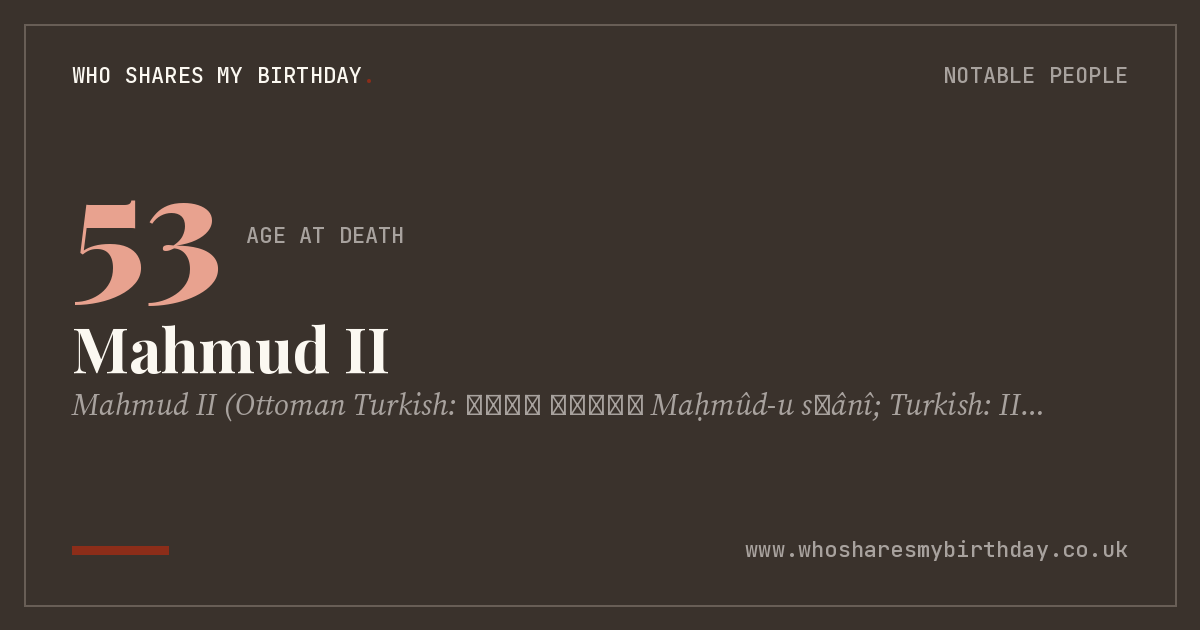 Mahmud II