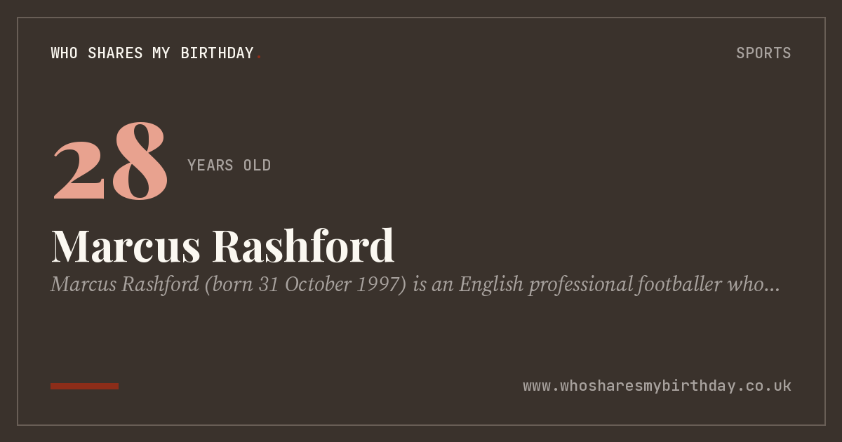 Marcus Rashford
