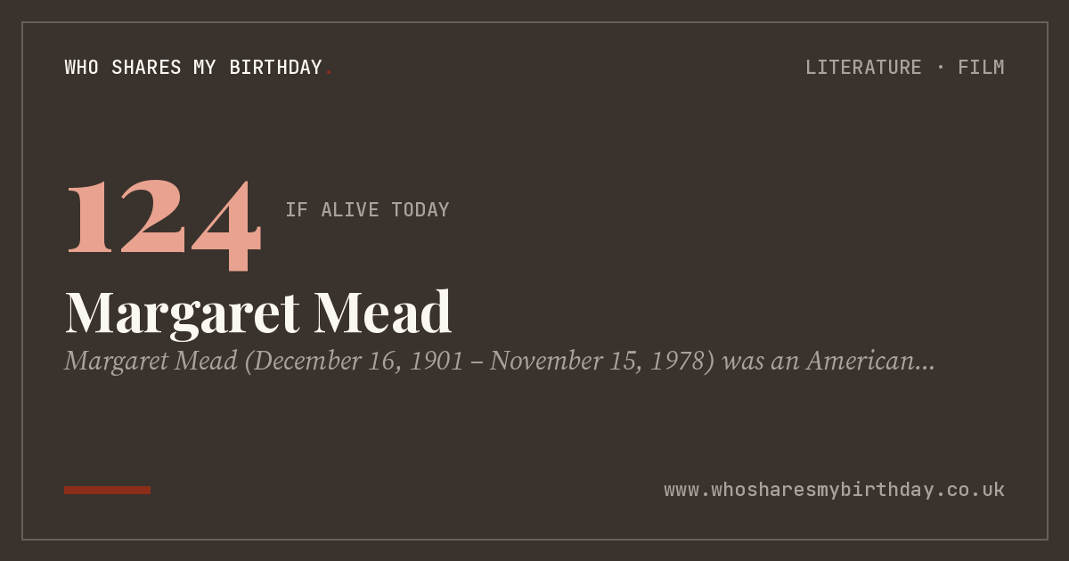 Margaret Mead