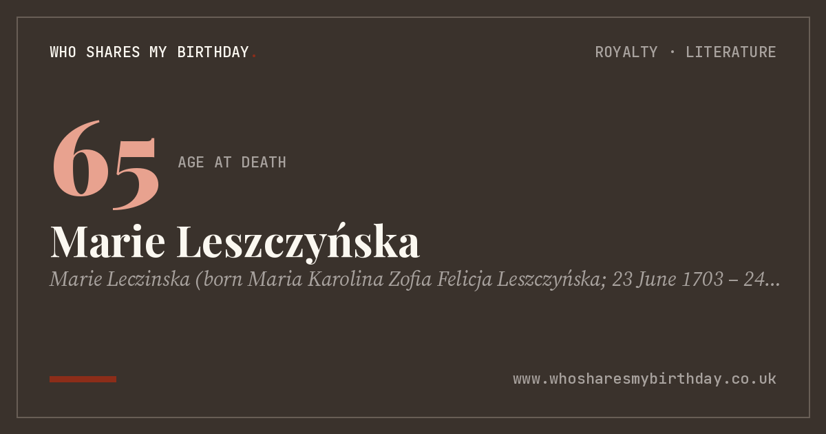 Marie Leszczyńska