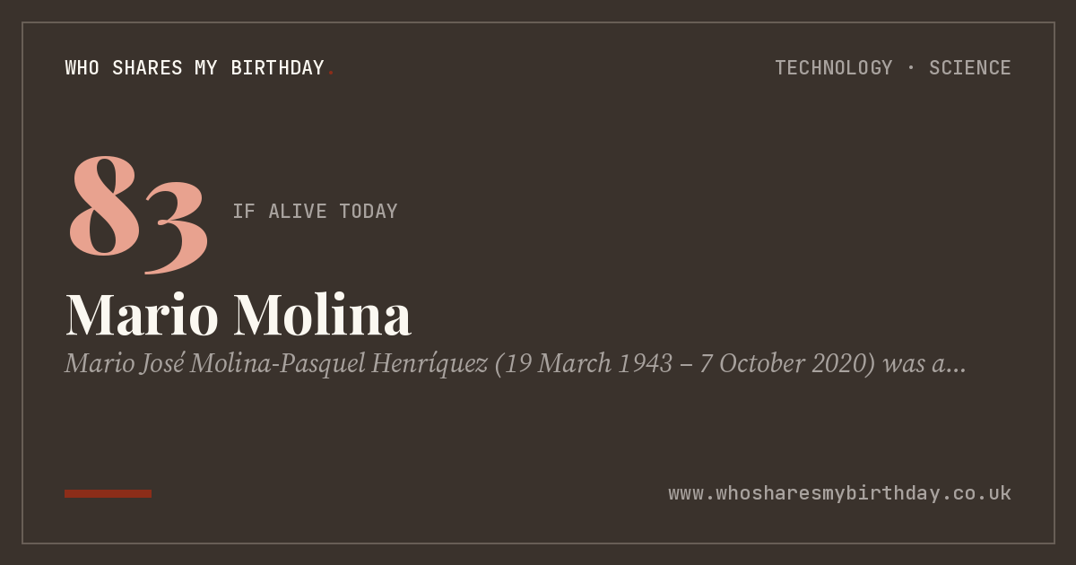 Mario Molina