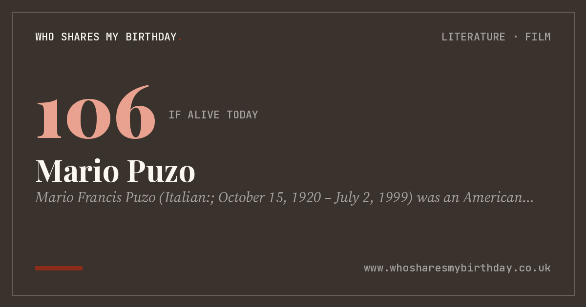 Mario Puzo