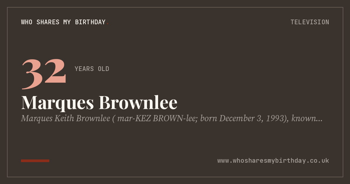 Marques Brownlee