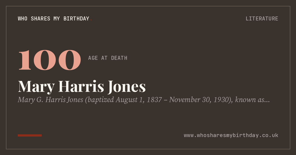 Mary Harris Jones
