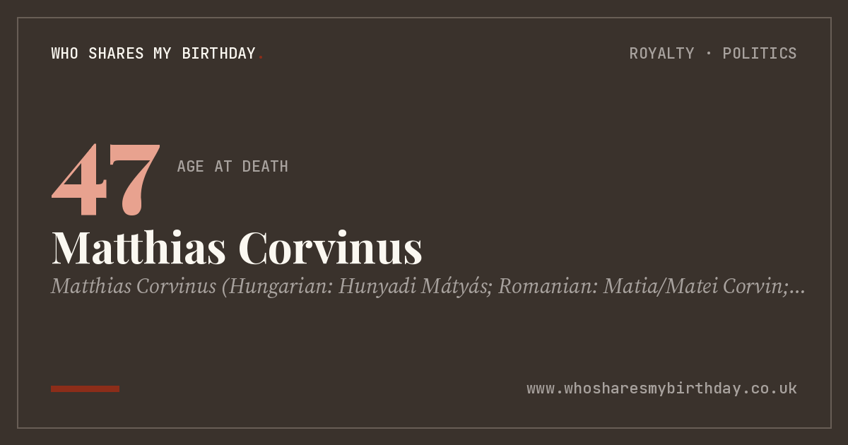 Matthias Corvinus