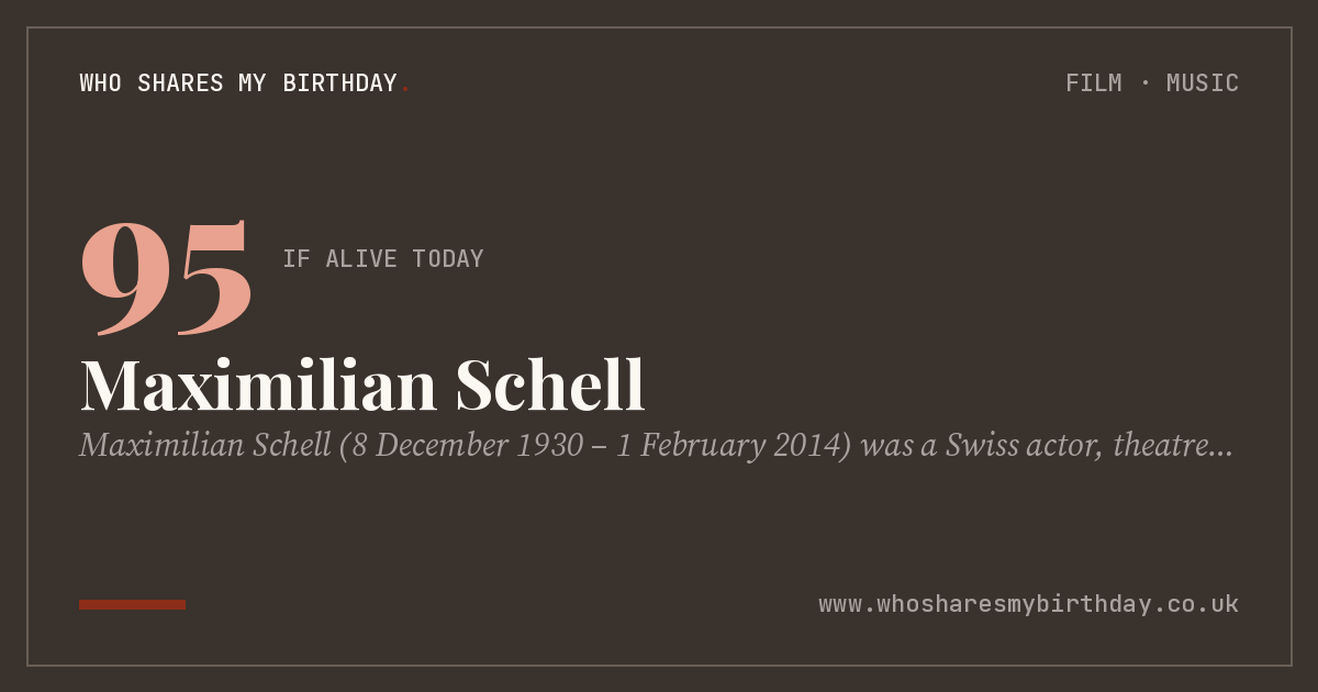 Maximilian Schell