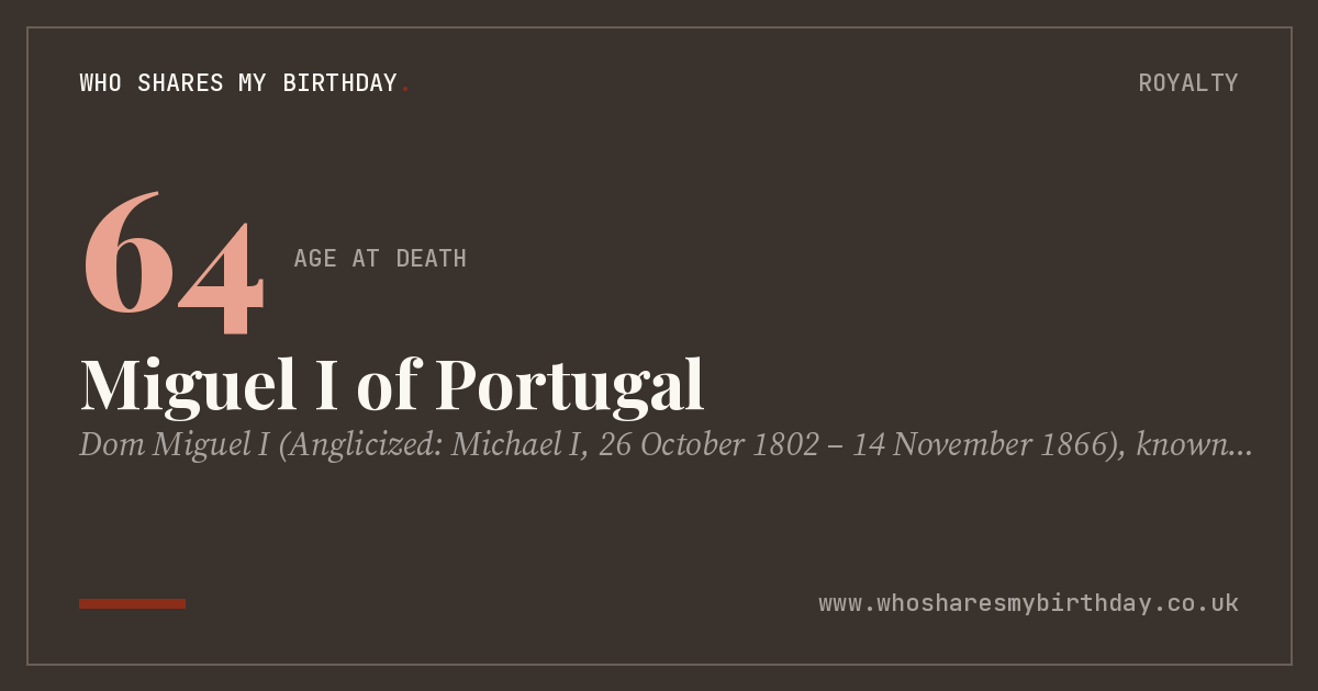 Miguel I of Portugal