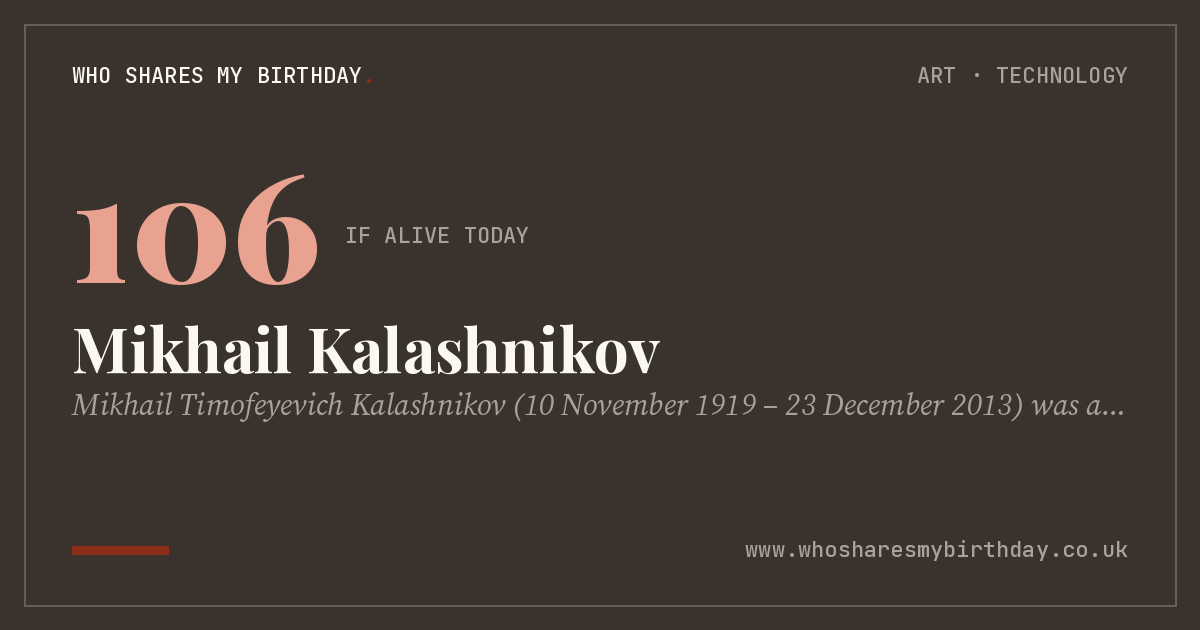 Mikhail Kalashnikov