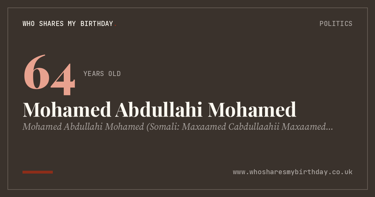 Mohamed Abdullahi Mohamed