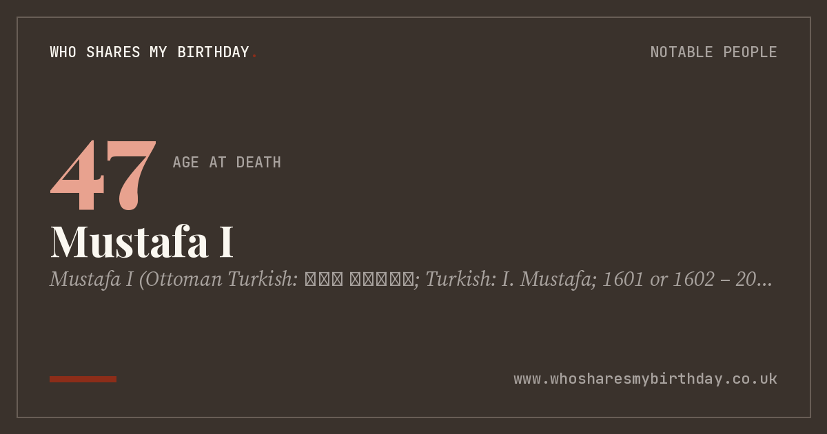 Mustafa I