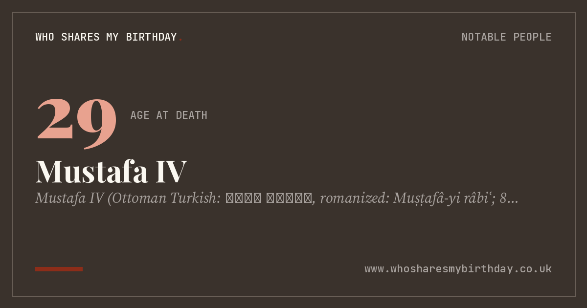Mustafa IV