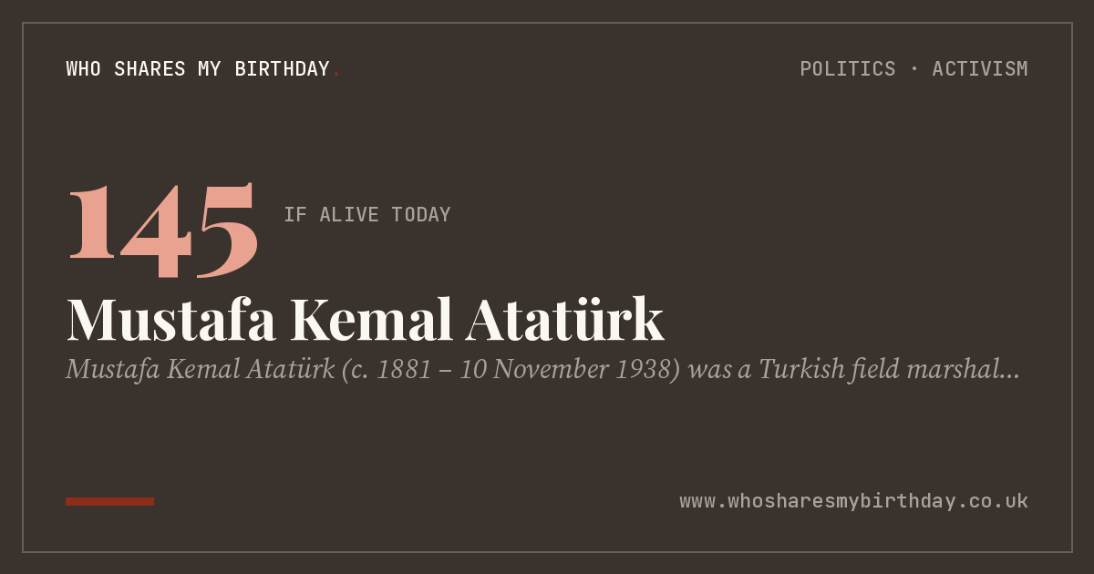 Mustafa Kemal Atatürk