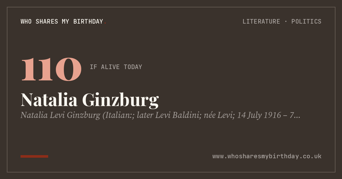 Natalia Ginzburg