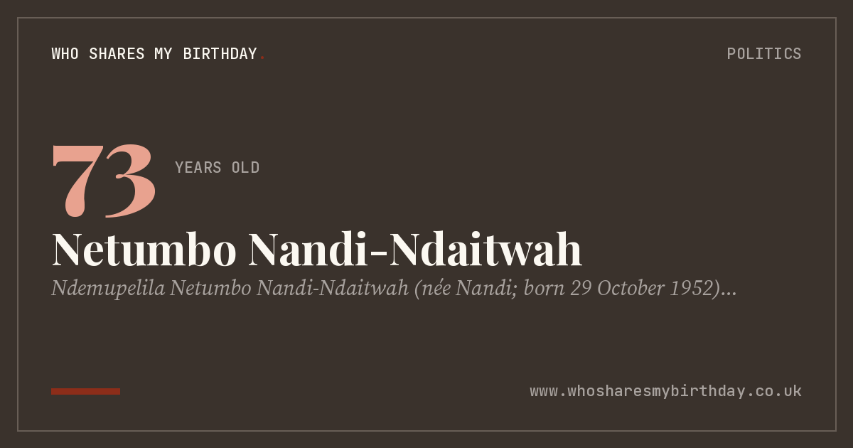 Netumbo Nandi-Ndaitwah