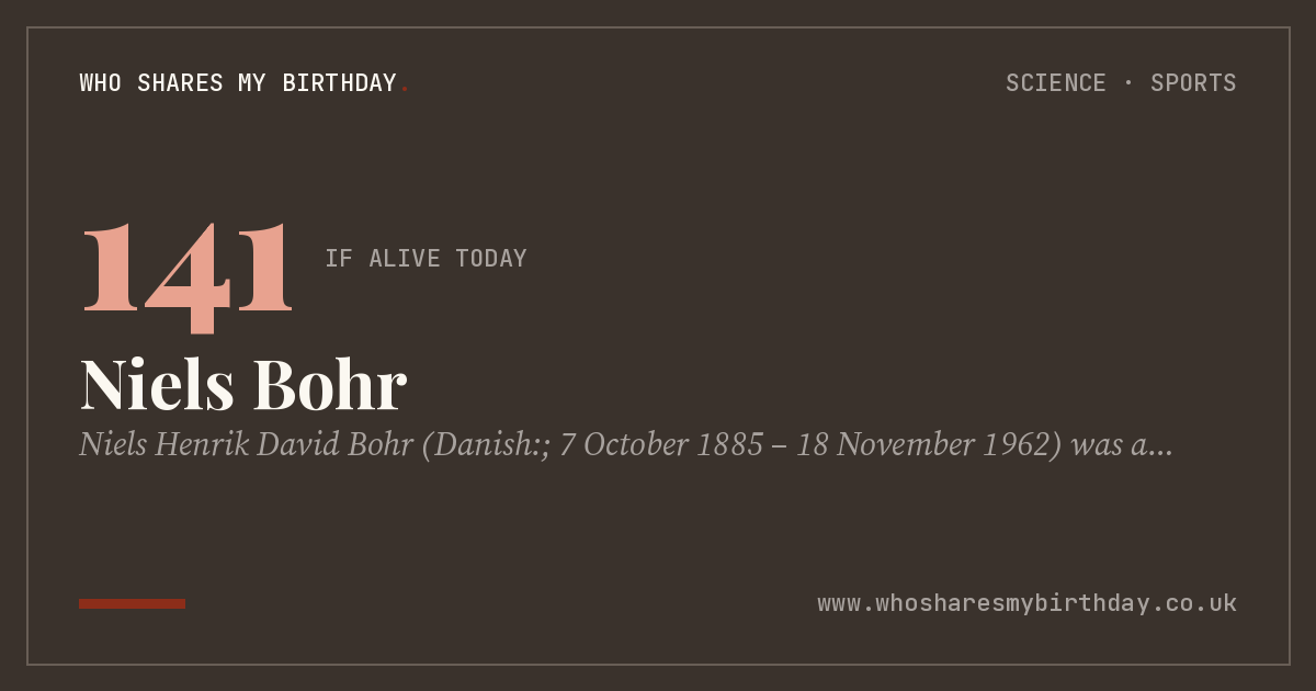 Niels Bohr