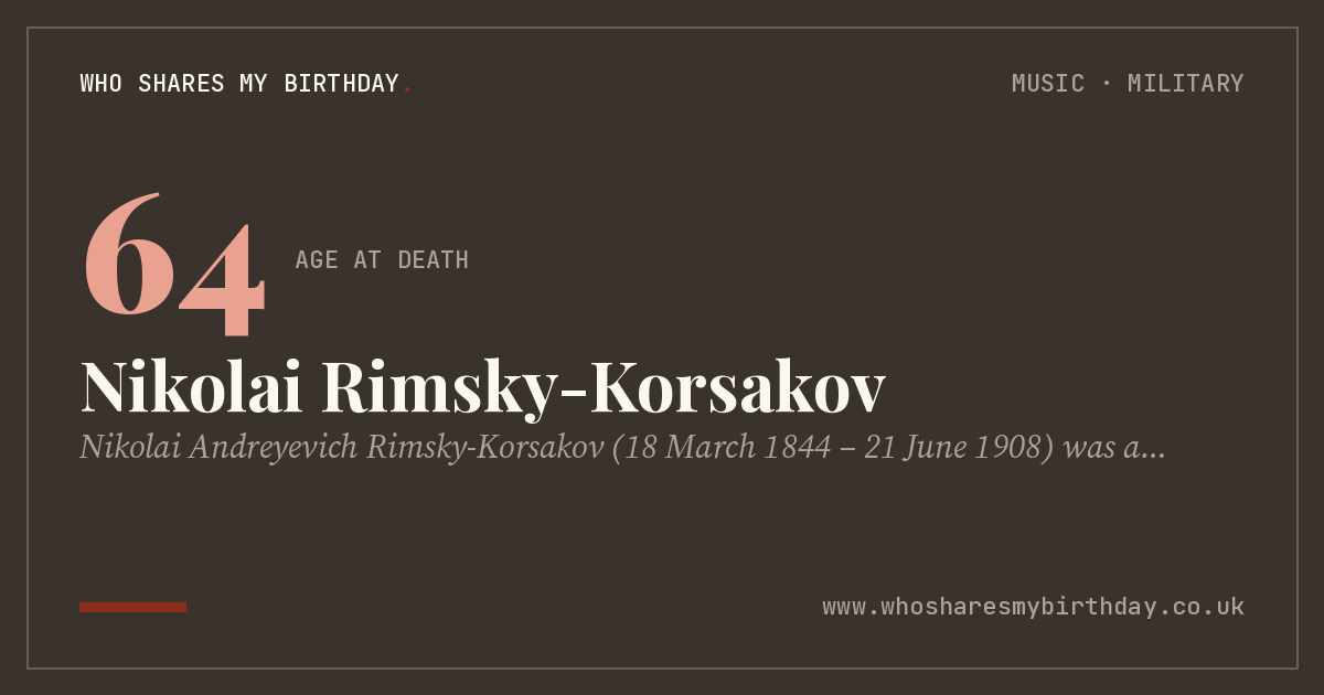 Nikolai Rimsky-Korsakov