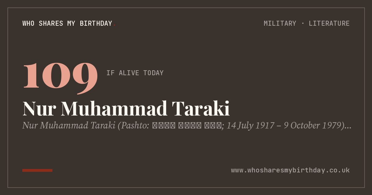 Nur Muhammad Taraki