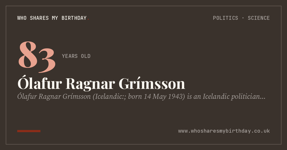 Ólafur Ragnar Grímsson