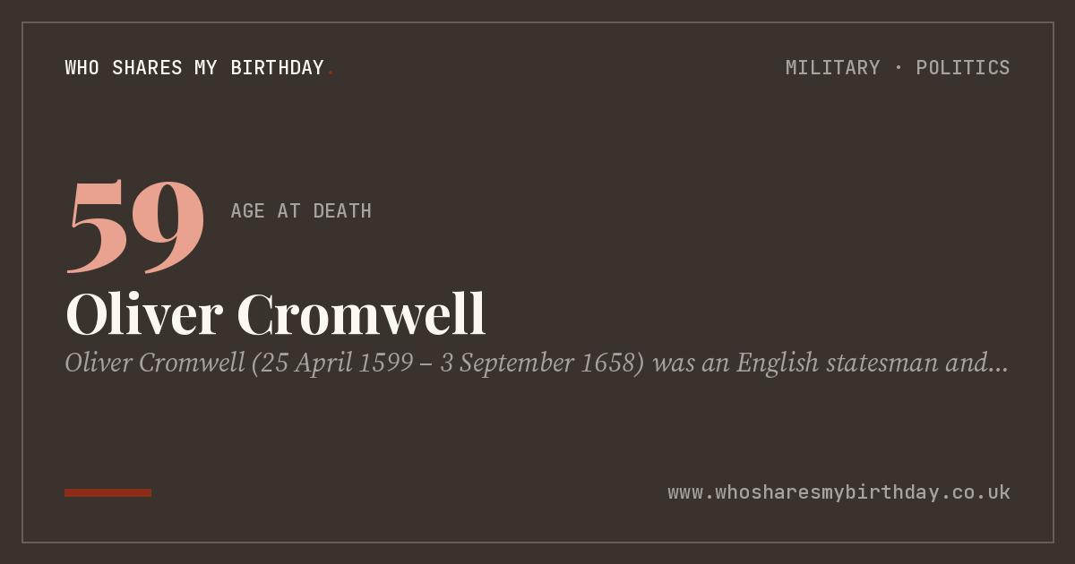 Oliver Cromwell