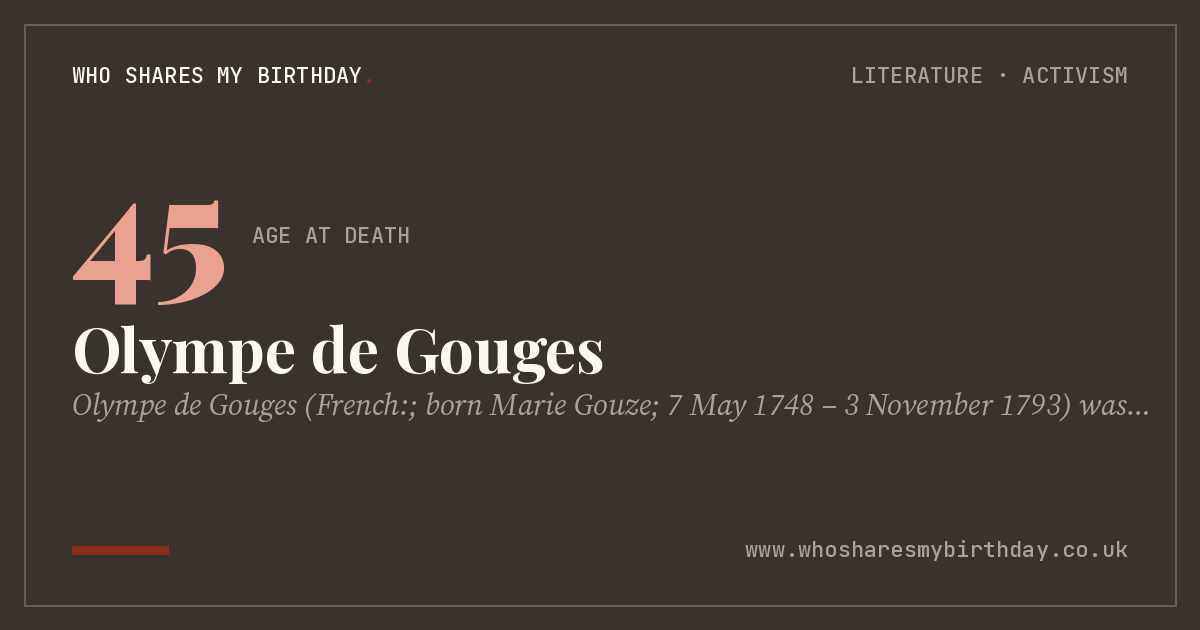 Olympe de Gouges