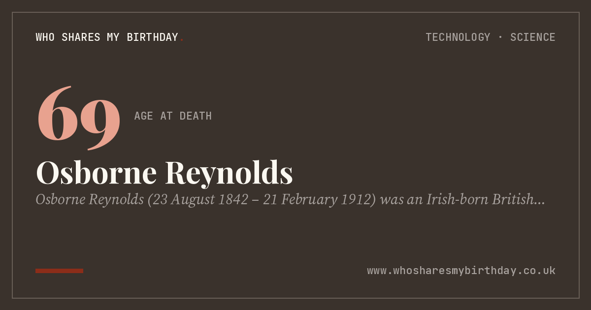 Osborne Reynolds
