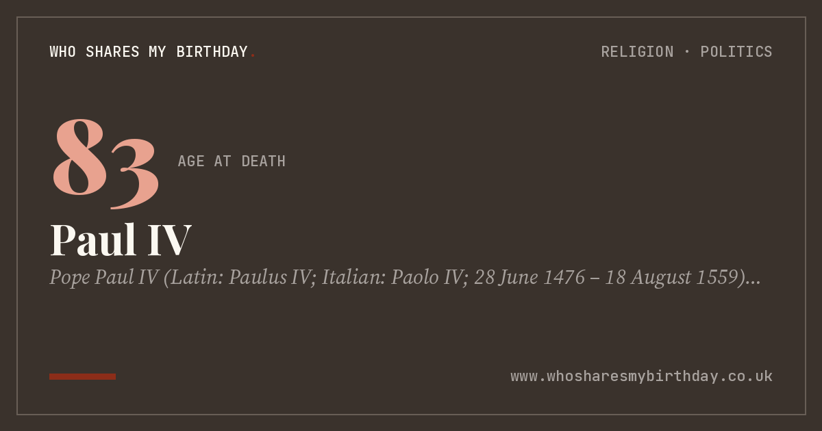 Paul IV