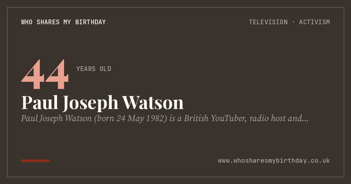 Paul Joseph Watson