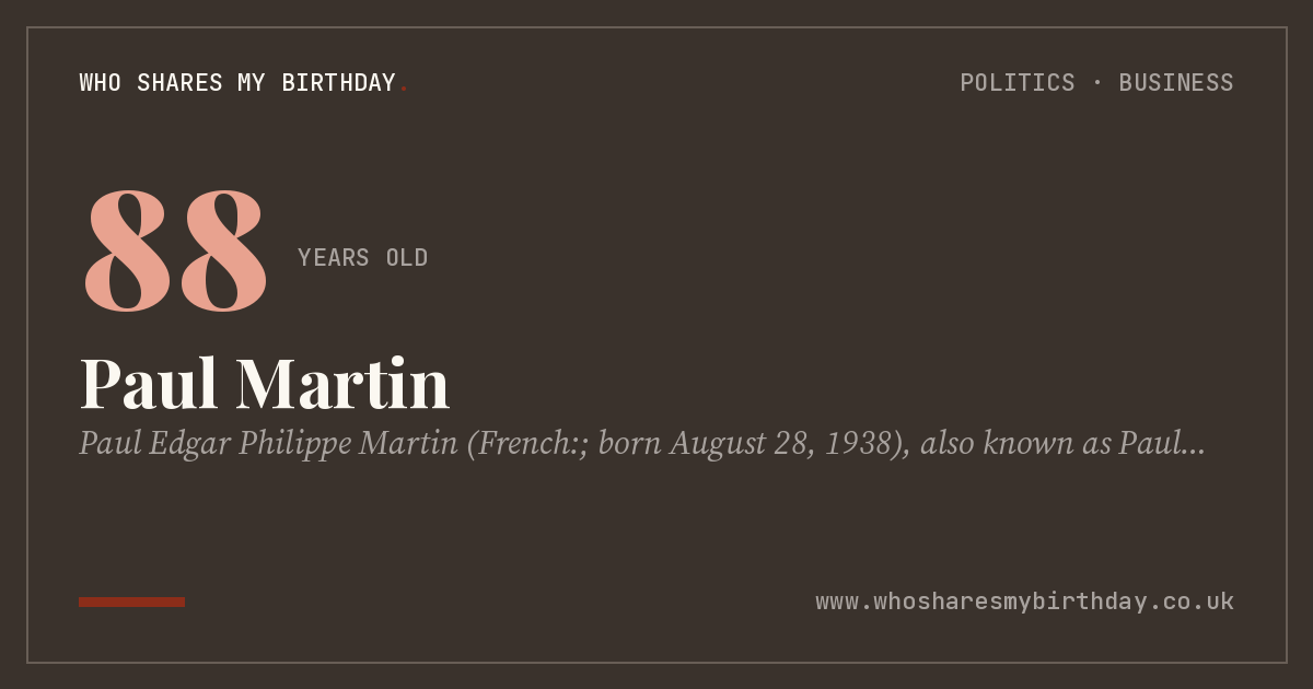 Paul Martin