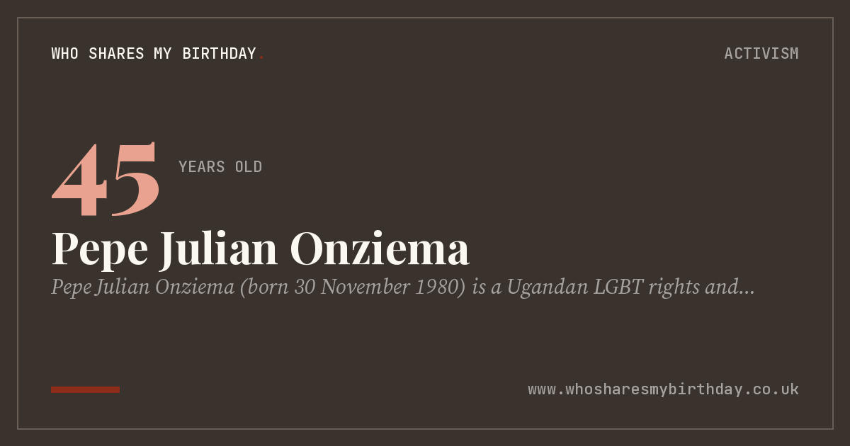 Pepe Julian Onziema