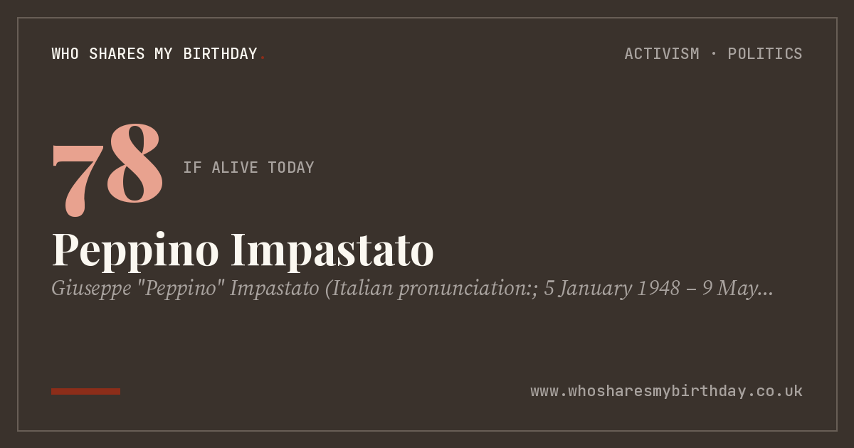 Peppino Impastato