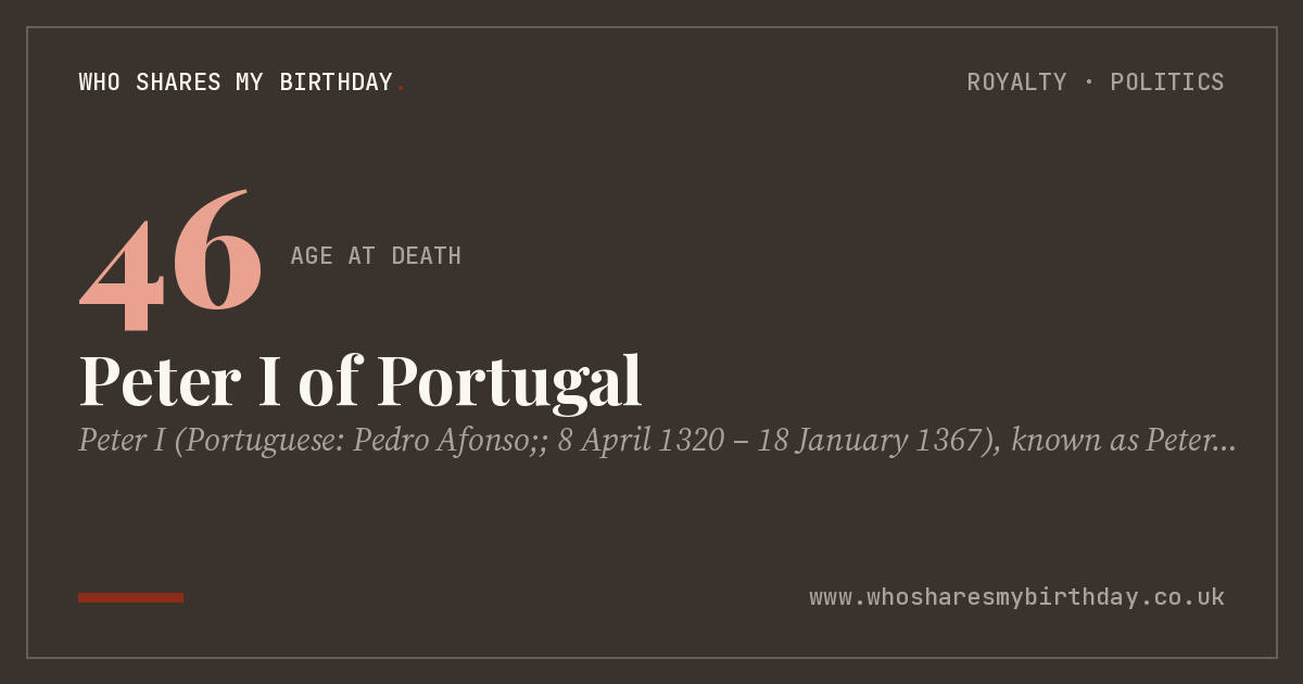Peter I of Portugal