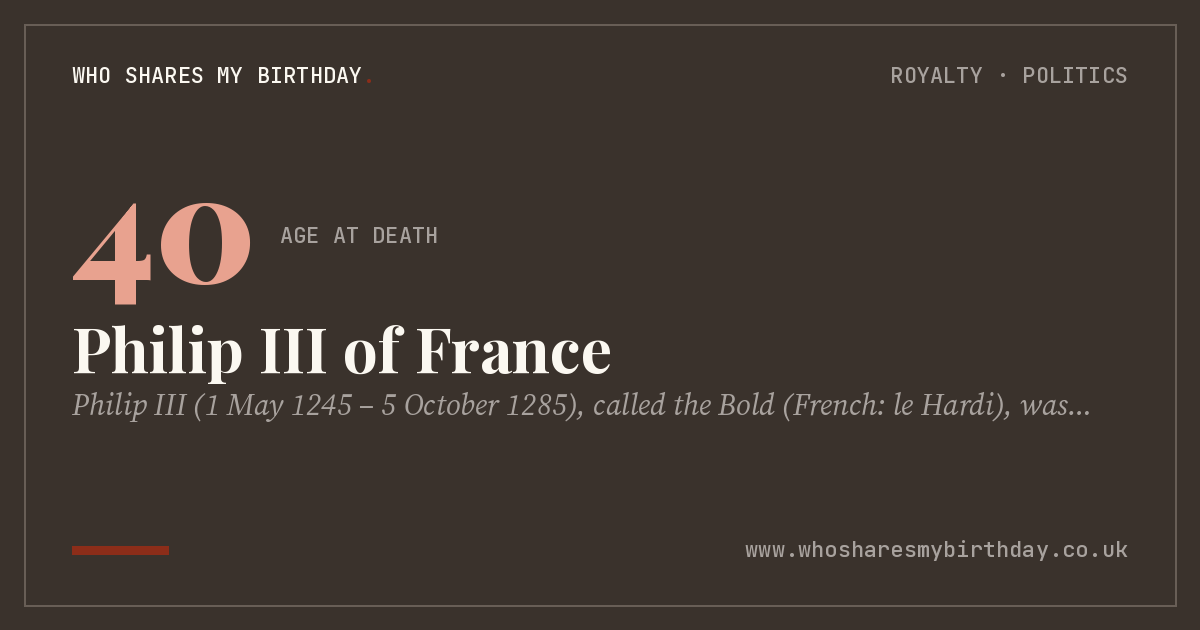 Philip III of France