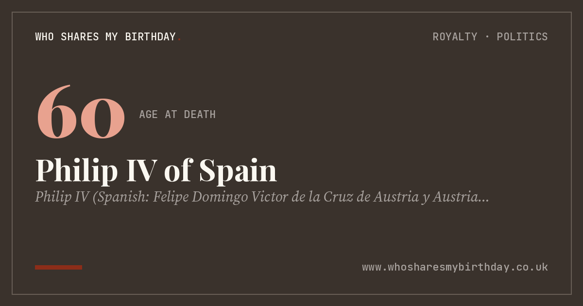 Philip IV of Spain