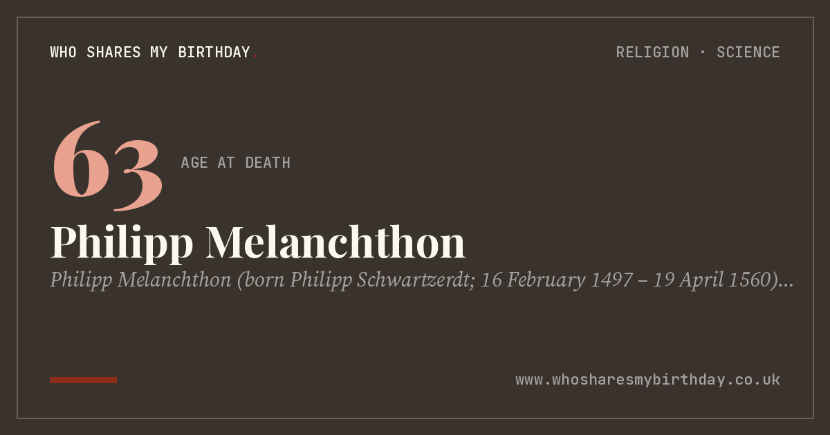 Philipp Melanchthon