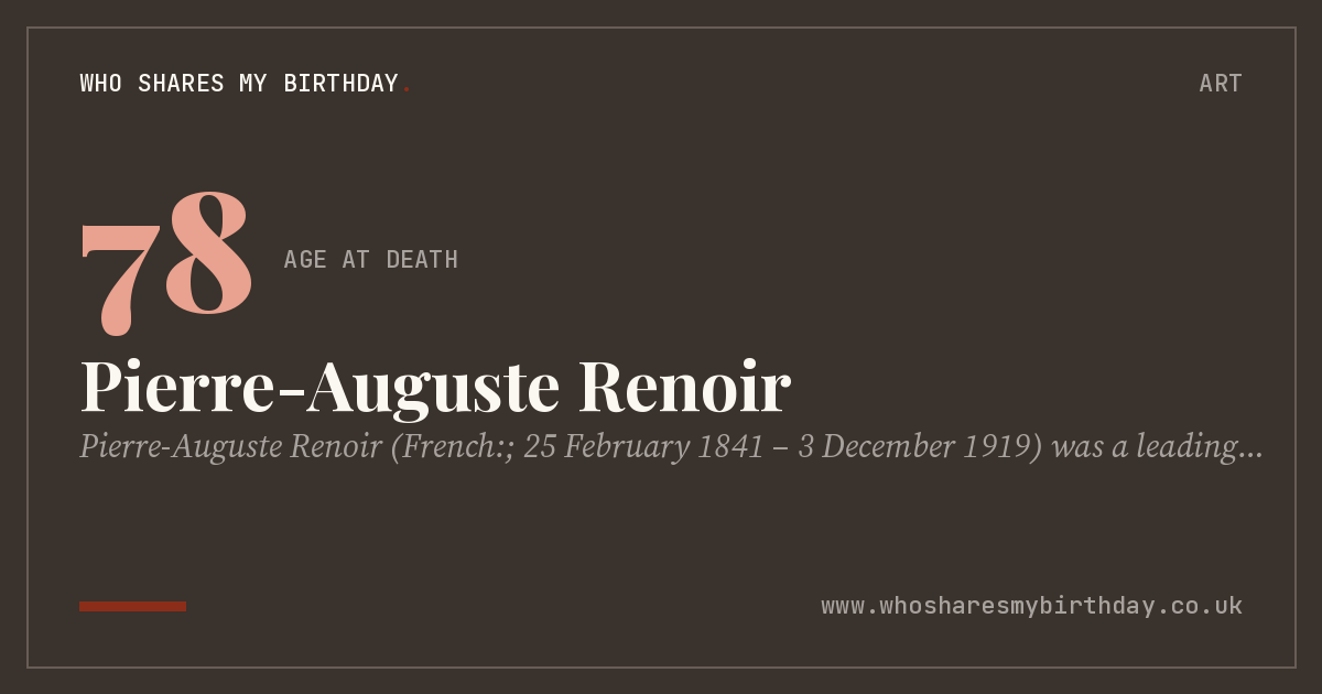 Pierre-Auguste Renoir