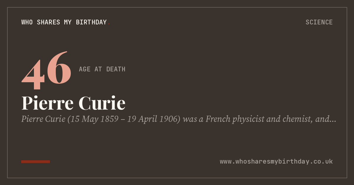 Pierre Curie