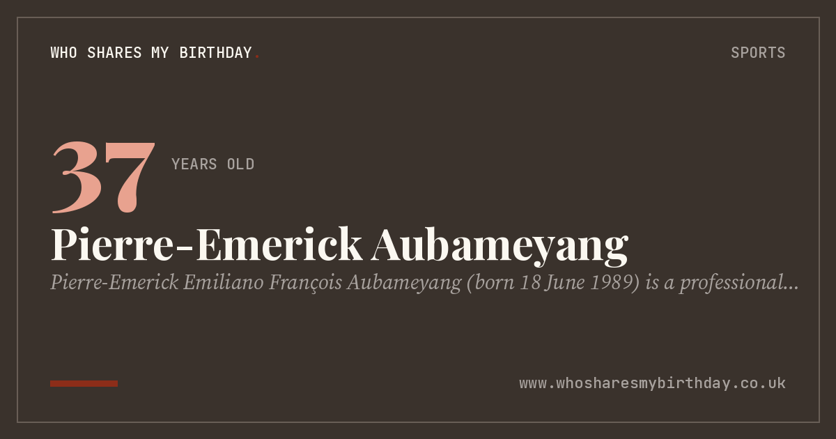 Pierre-Emerick Aubameyang