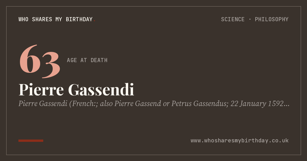 Pierre Gassendi