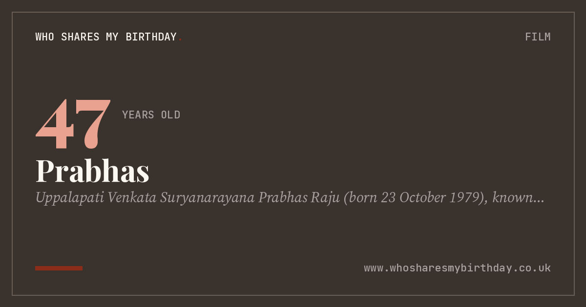 Prabhas