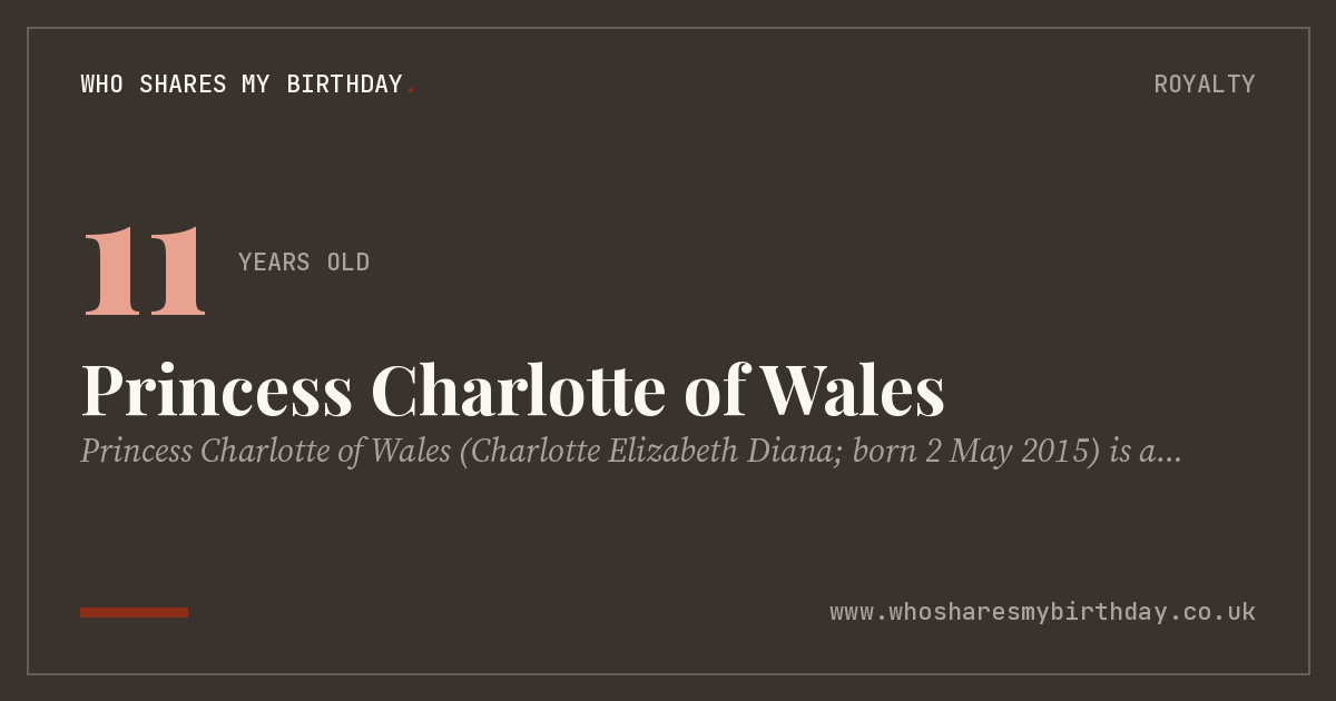 Princess Charlotte of Wales