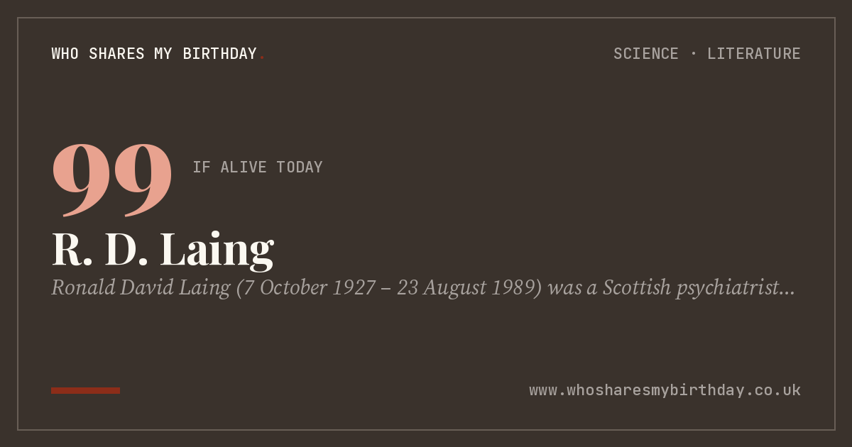 R. D. Laing