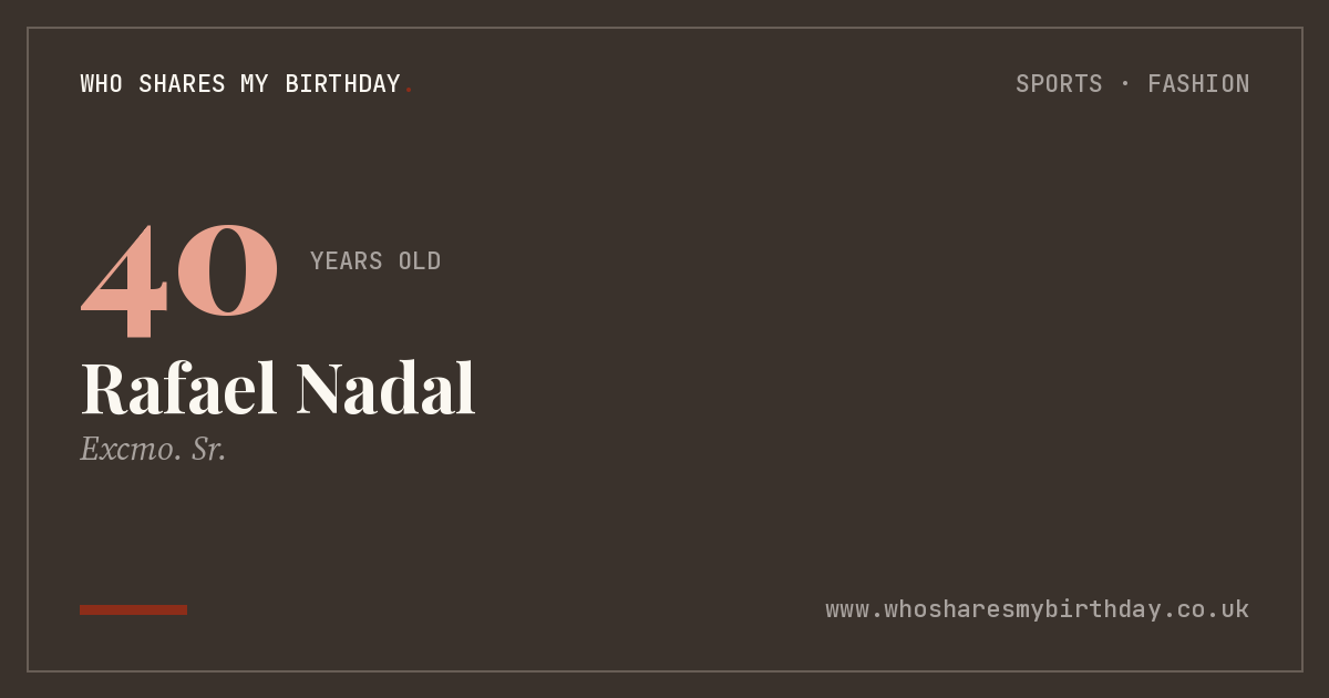 Rafael Nadal