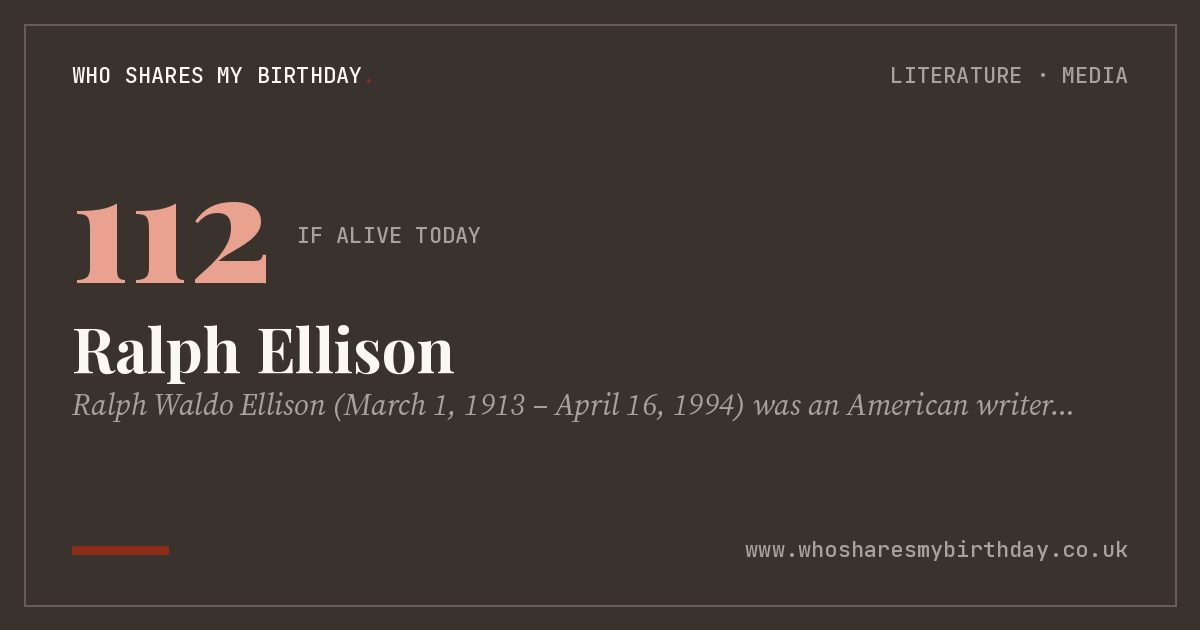 Ralph Ellison