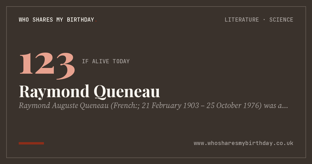 Raymond Queneau