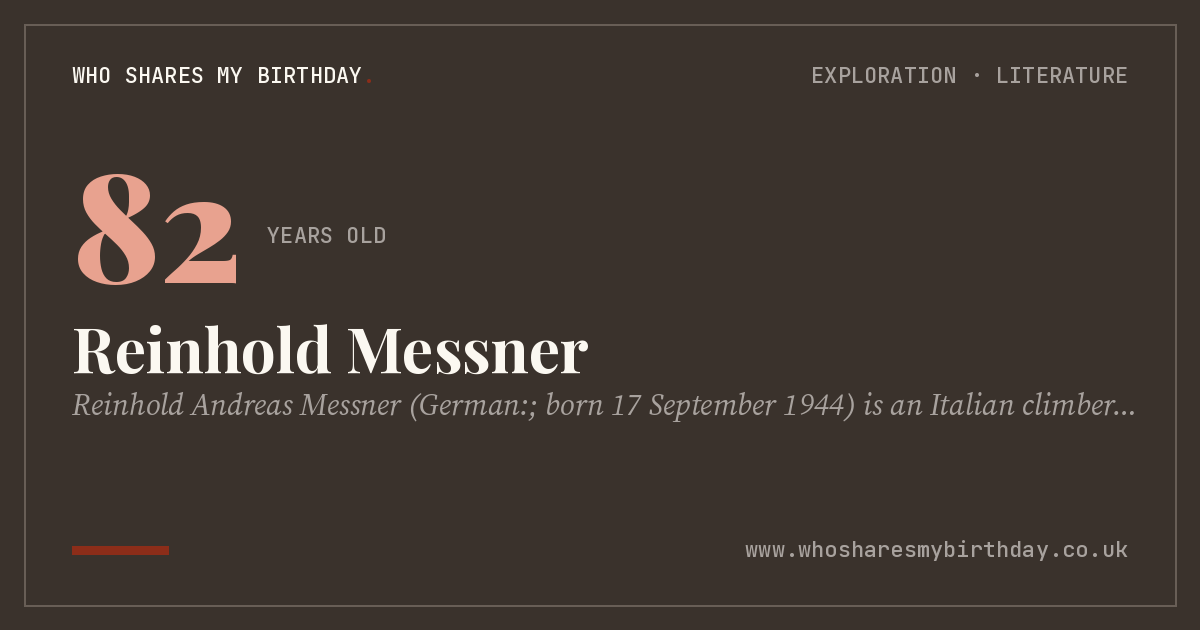 Reinhold Messner
