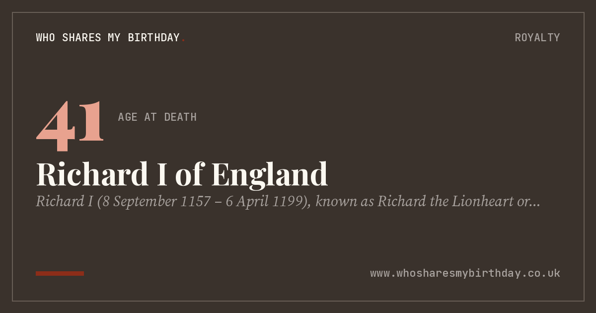 Richard I of England