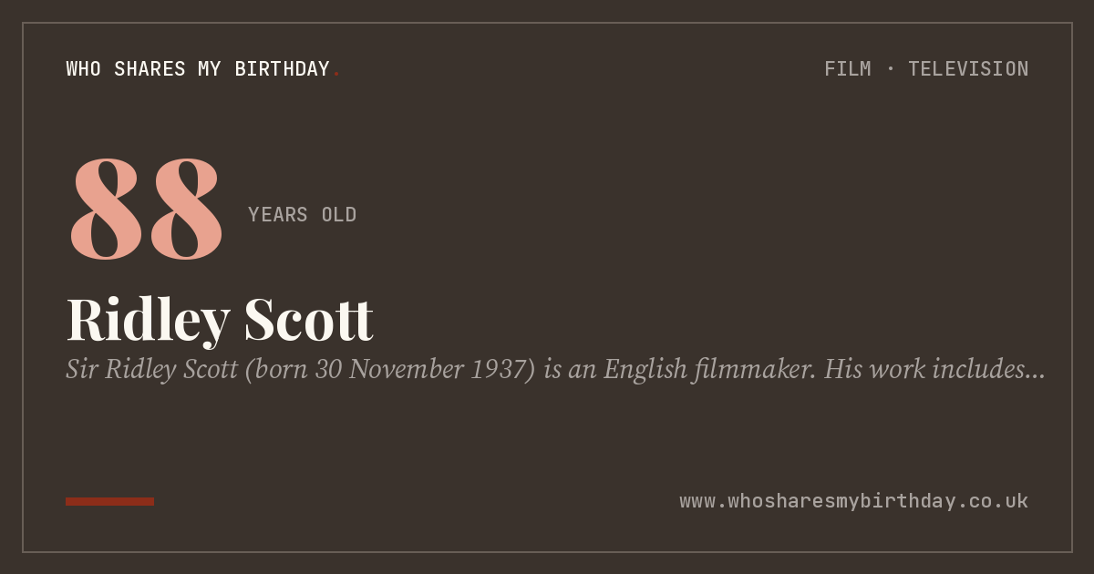 Ridley Scott