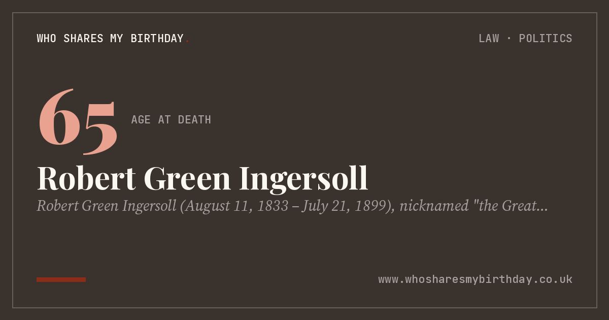 Robert Green Ingersoll